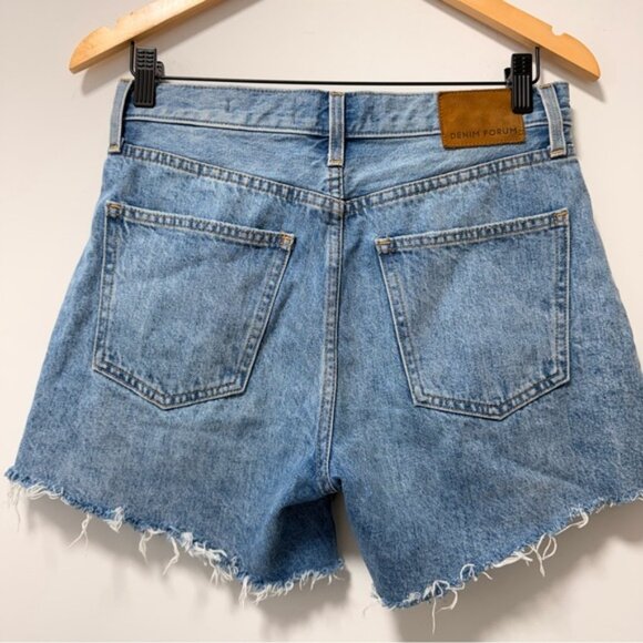 Aritzia Denim Forum The Ex-BF High Rise Tight Shorts Size 26 - Picture 8 of 8
